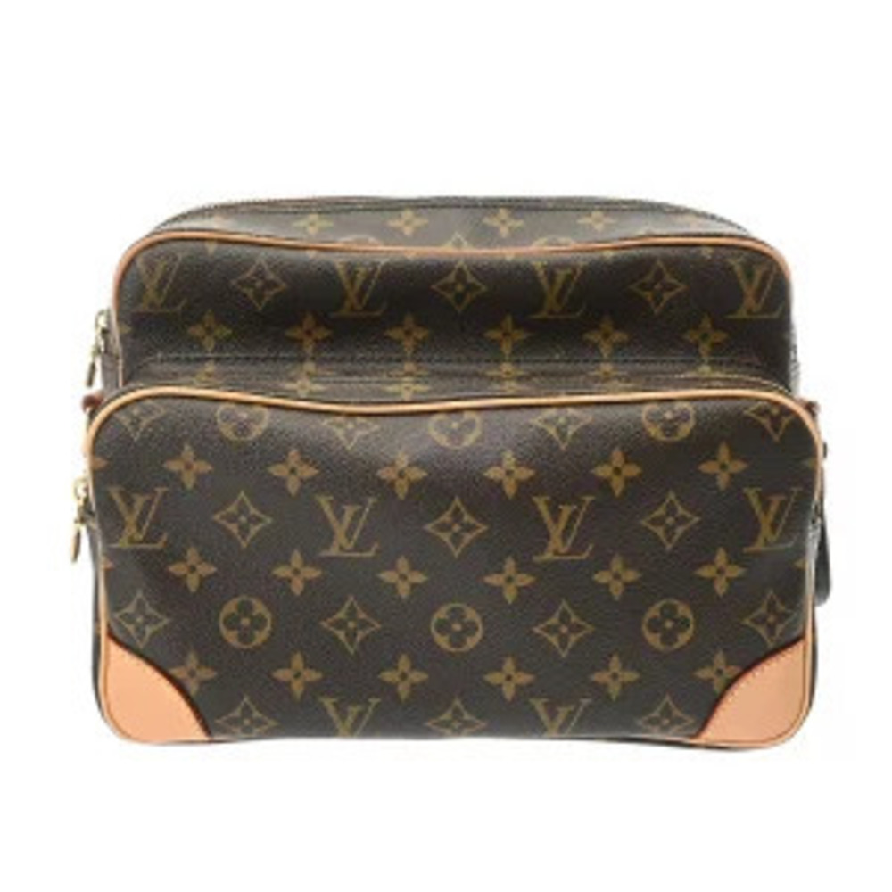 Louis Vuitton Monogram Nile Brown Canvas Shoulder Bag